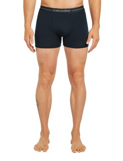 Icebreaker Boxershort Anatomica (Merinowolle) Unterwäsche midnight navyblau Herren